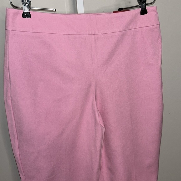 NWT Talbots Chatham Ankle Pant Cotton Candy Pink Size 10 Curvy - Picture 4 of 10
